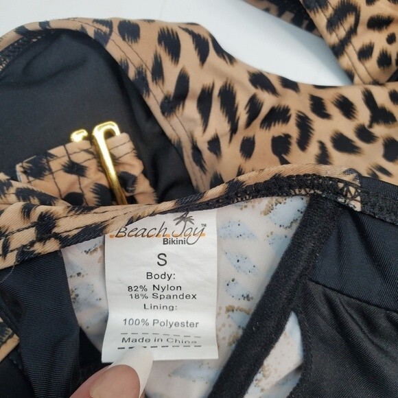 Beach Joy leopard bikini size small - Picture 7 of 7